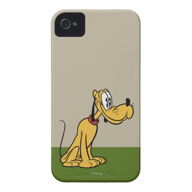 Main Mickey Shorts | Pluto Sitting Case-Mate iPhone Case (Back)