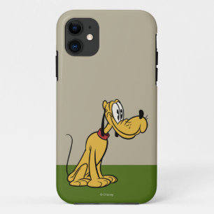 Main Mickey Shorts   Pluto Sitting iPhone 11 Case