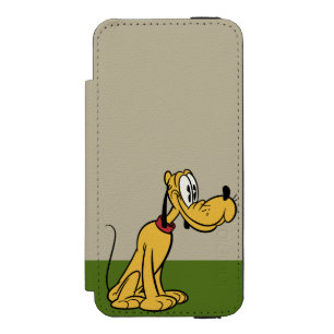 Main Mickey Shorts   Pluto Sitting Incipio Watson™ iPhone 5 Wallet Case