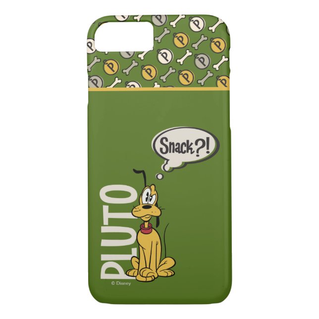 Main Mickey Shorts | Pluto Snack Case-Mate iPhone Case (Back)