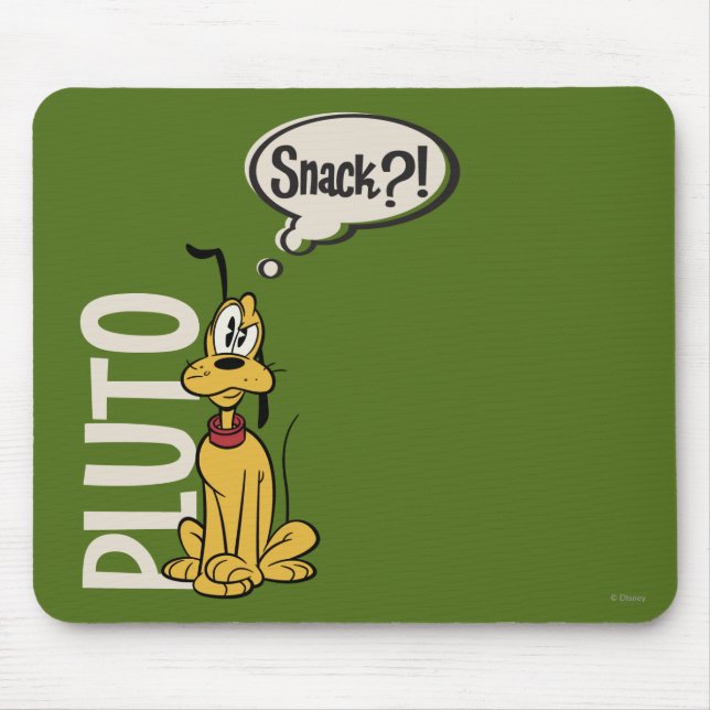 Main Mickey Shorts | Pluto Snack Mouse Pad (Front)