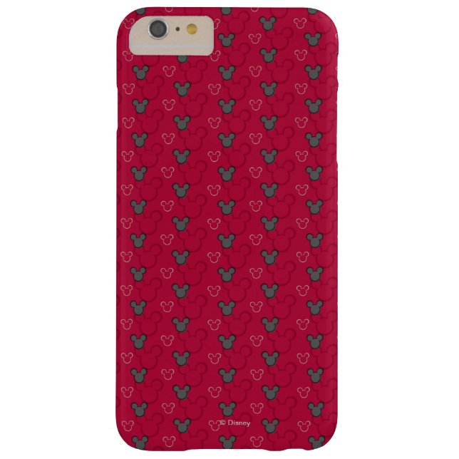 Main Mickey Shorts | Red Icon Pattern Case-Mate iPhone Case (Back)
