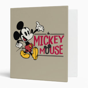 Main Mickey Shorts Strutting Binder