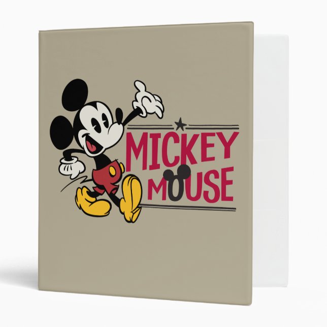 Main Mickey Shorts | Strutting Binder (Front/Inside)