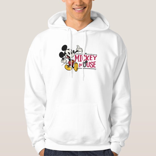 Main Mickey Shorts | Strutting Hoodie (Front)