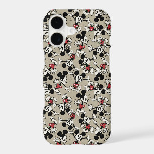 Main Mickey Shorts   Tan Icon Pattern