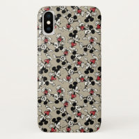 Main Mickey Shorts | Tan Icon Pattern