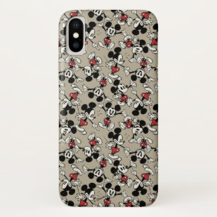 Main Mickey Shorts   Tan Icon Pattern Case-Mate iPhone Case