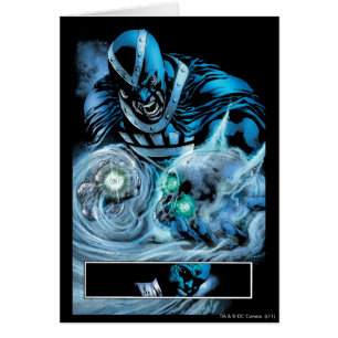 Main noire avec le panneau de crâne