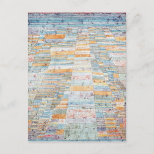 Main path and byways by Paul Klee Postcard