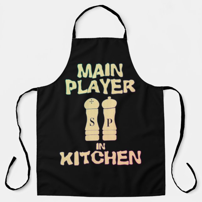 Main Player In Kitchen Apron (Front)