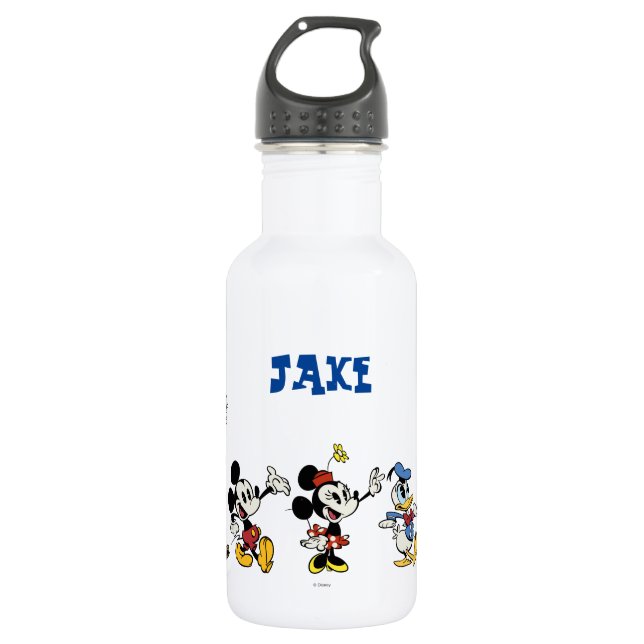 Main Shorts | Mickey & Friends 532 Ml Water Bottle (Front)