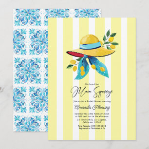 Main Squeeze Amalfi Coast Bridal Shower Invitation