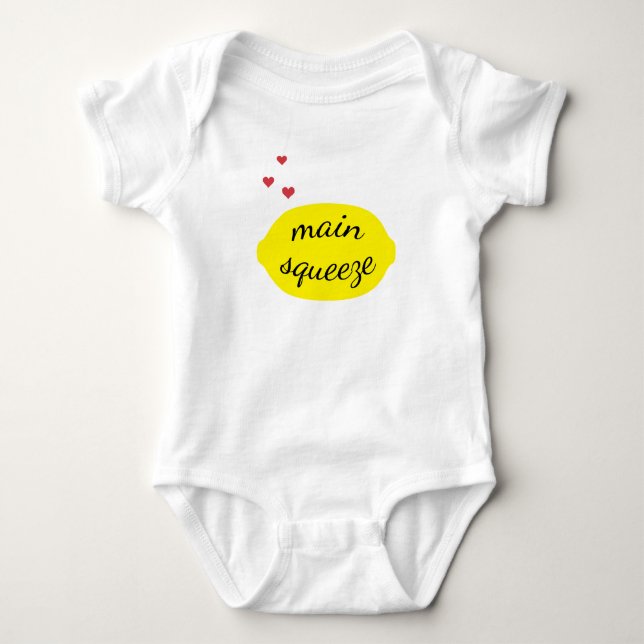 Main Squeeze Baby Bodysuit (Front)