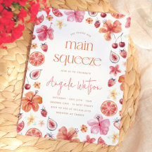 Main Squeeze Citrus Bridal Shower