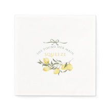 Main Squeeze Citrus Sage Green Bridal Shower