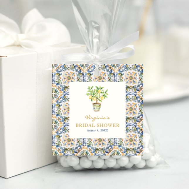 Main Squeeze Favour Tags (Italian Lemon Main Squeeze Favor Tags by Painted Paperie
)