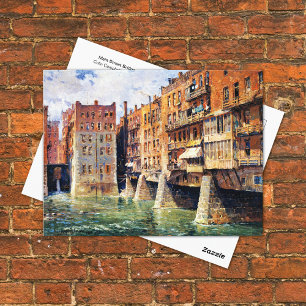 Main Street Bridge Rochester NY Colin Cooper Postcard
