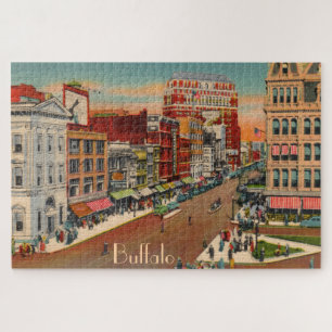 Main Street - Buffalo, NY Large Puzzle
