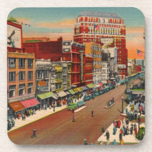 Main Street - Buffalo, NY Vintage Coaster