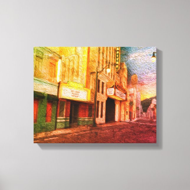 Main Street Canvas Print (Front)