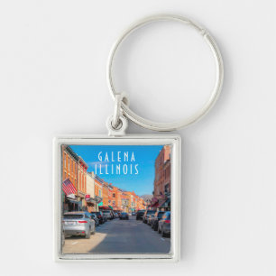 Main Street Galena Keychain