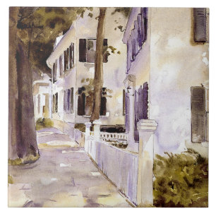 Main Street, Nantucket, fine art, Tile