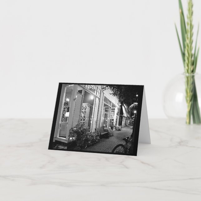 main street photo illustration card (Front)