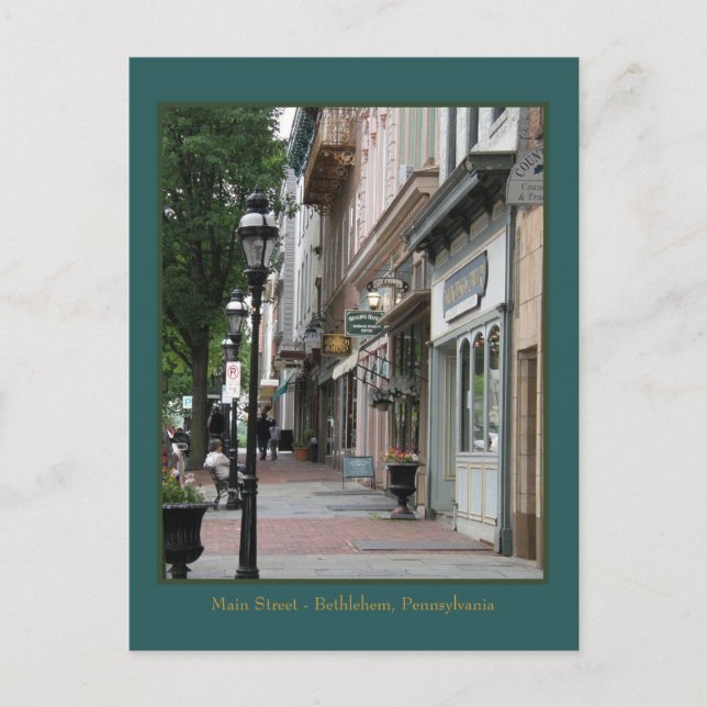 Main Street Postcard (Front)