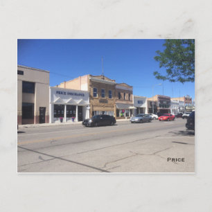 Main Street - Price Postcard
