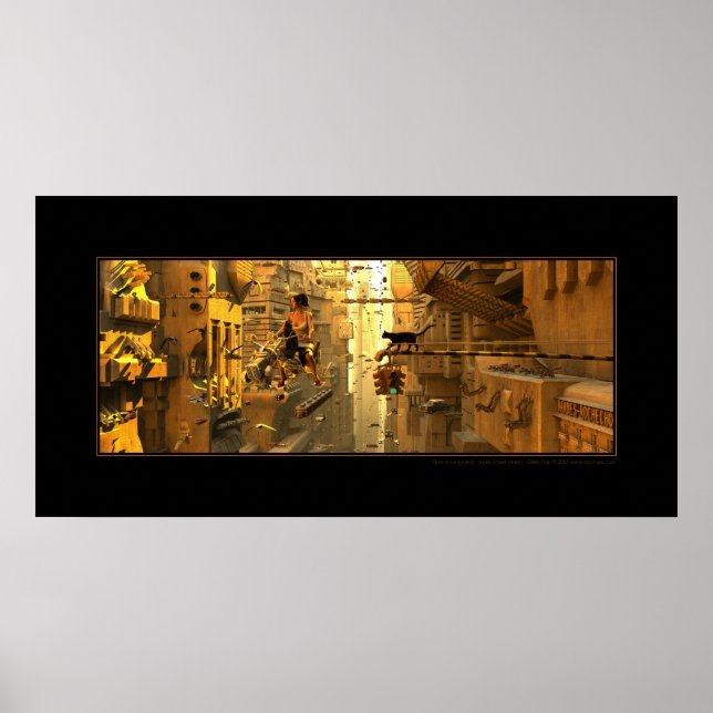 Main Street (West) Poster (Front)