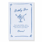 Main Whimsical Tirée Bleu Dernier Toast Barre Bubb