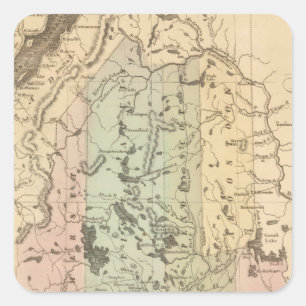 Maine 15 square sticker