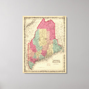 Maine 5 canvas print