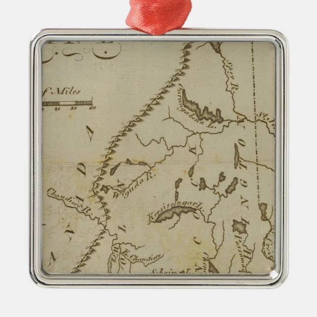 Maine 9 metal ornament (Front)