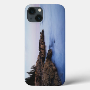 Maine, Acadia National Park, Moonset iPhone 13 Case