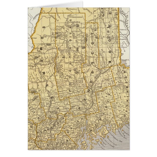 Maine Atlas Map (Front)