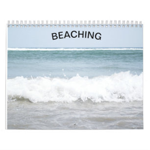 Maine Beach 12 Month Calendar