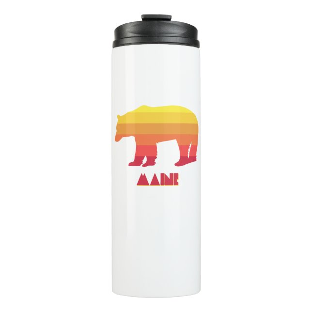 Maine Bear Thermal Tumbler (Front)