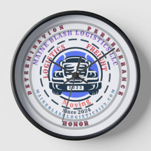 MAINE BLASH LOGISTICS CLOCK