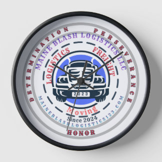 MAINE BLASH LOGISTICS CLOCK