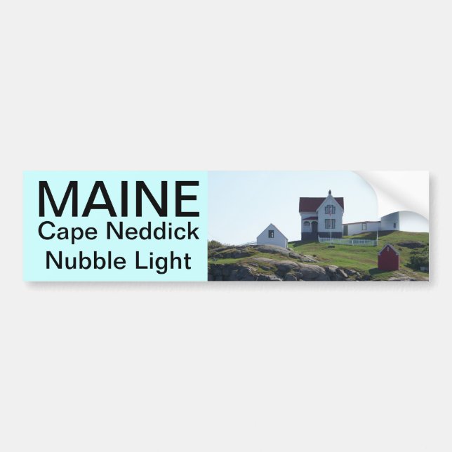 Maine bumper sticker 011 (Front)