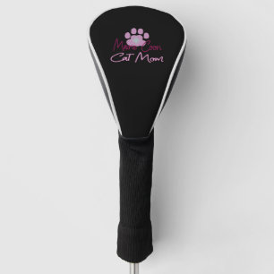 Maine cat mom golf head cover