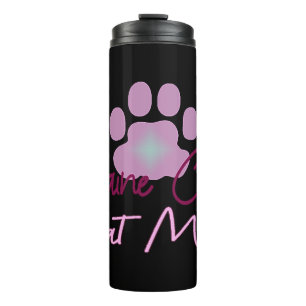 Maine cat mom thermal tumbler