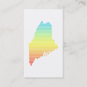 maine chill fade business card