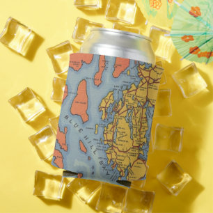 Maine Coast Beer Can Cooler