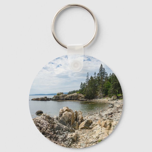 Maine coast keychain (Front)
