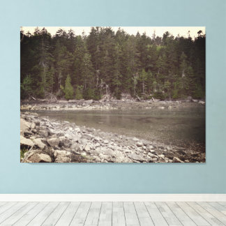 Maine Coastal Calm Canvas Print