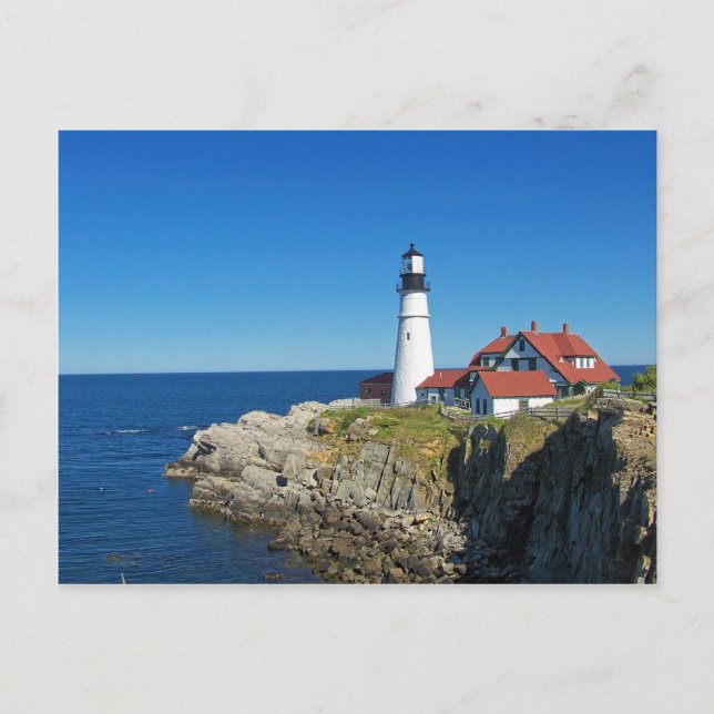 Maine Coastal Lighthouse Postcard (Front)