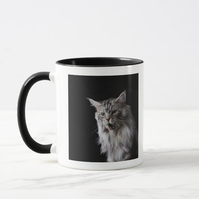 Maine Coon cat 2 Mug (Left)